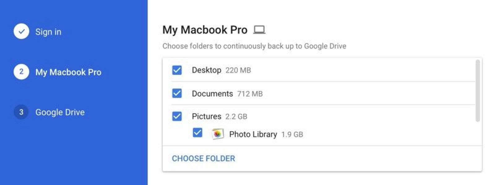 Google drive backup and sync for mac os x lion